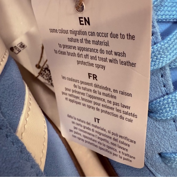 Adidas VL Court 2.0 Men’s Sneakers. Blue W/ White Stripes Gum Soles Sz 12 NEW! - Picture 11 of 14